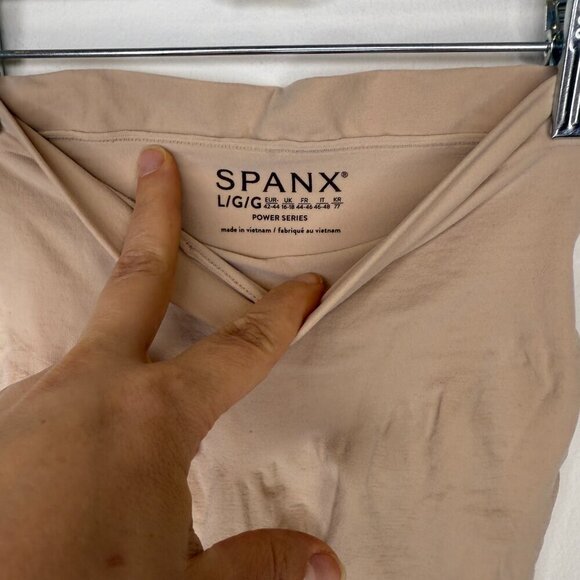 Spanx Power Shorts Shaper Short in Soft Nude Size Large - Picture 11 of 15